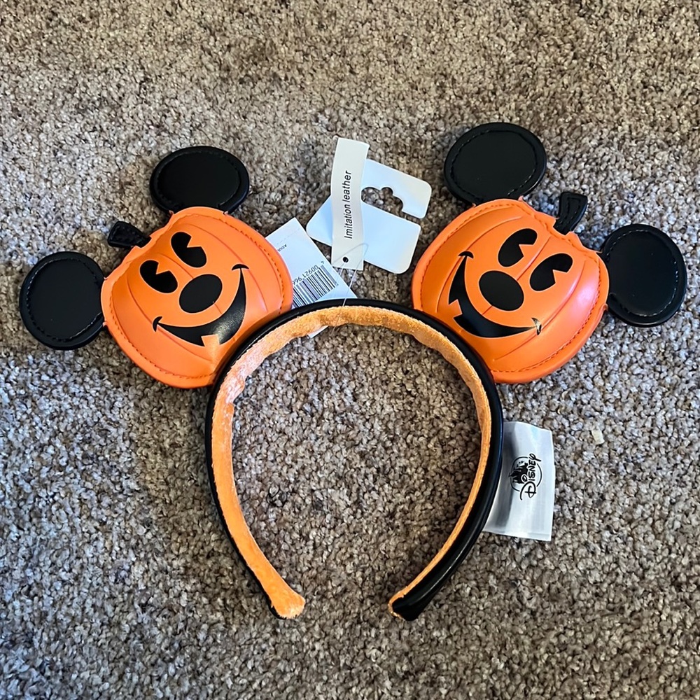 Pumpkin Mickey Ears